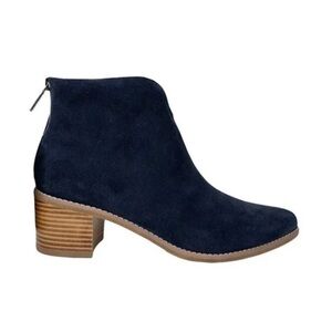 Aqua College Black Suede Waterproof Booties 6M